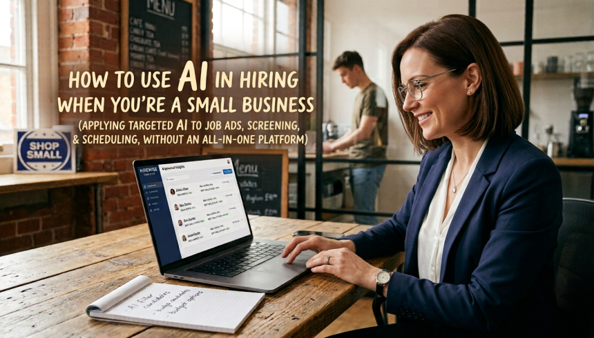 How to Use AI in Hiring When You’re a Small Business (Without a Big Budget)
