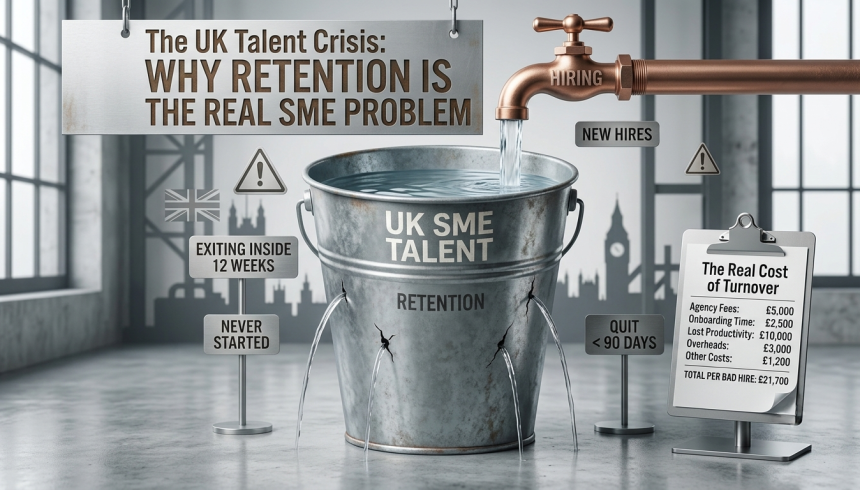 The UK Talent Crisis: Why Retention Is the Real Problem for SMEs