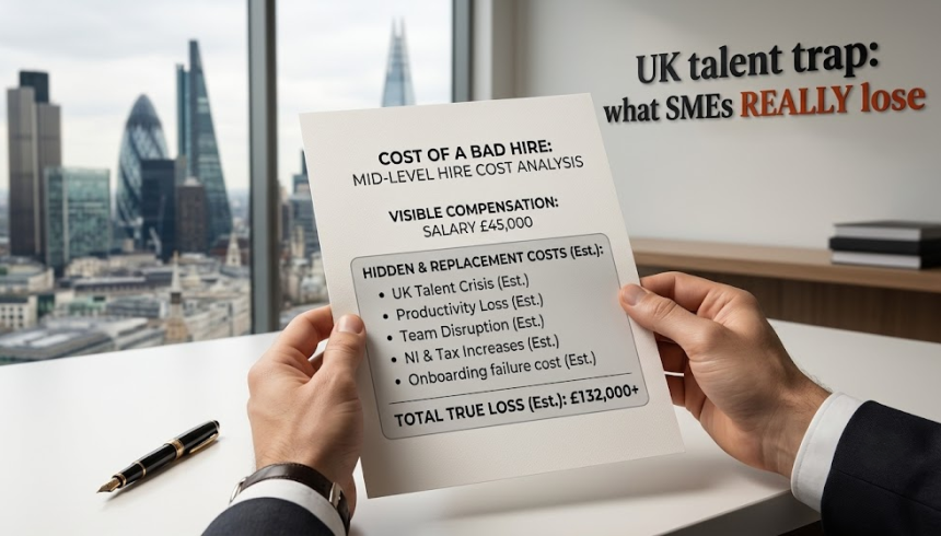 The Cost of a Bad Hire in the UK: What SMEs Actually Lose in 2026