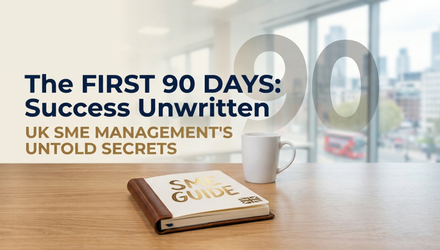 The First 90 Days: What Great UK SME Managers Do That Nobody Documents