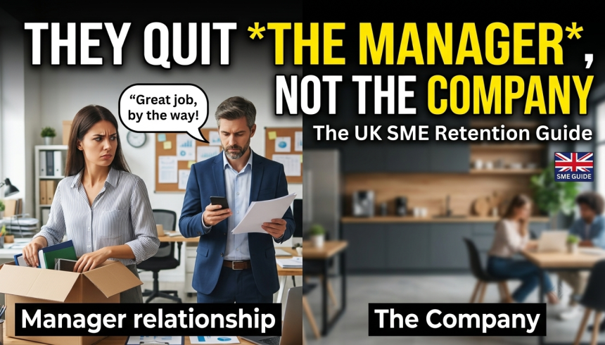 Why Your Best People Quit Their Manager (Not Your Company): A UK SME Retention Guide