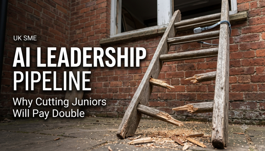 AI Leadership Pipeline UK: Why SMEs Cutting Junior Hires Will Pay for It Twice