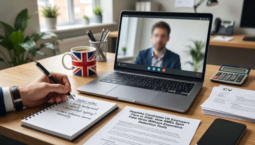 Deepfake Candidates UK Employers Face in 2026: How SMEs Spot Fake Hires Without Expensive Detection Tools