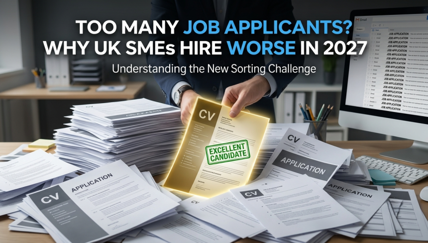 Too Many Job Applicants: Why UK SMEs Hire Worse in 2027